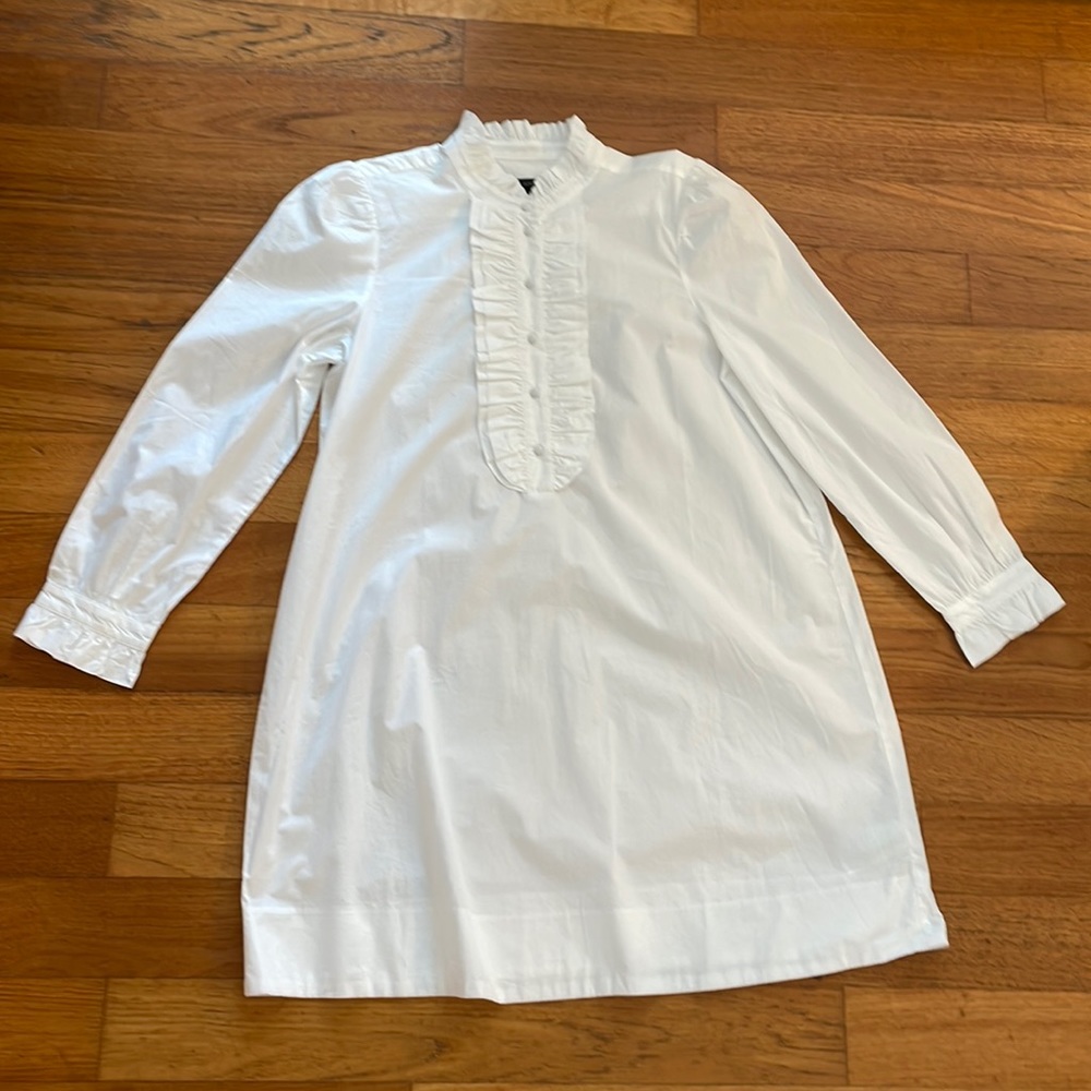 2 J.Crew White & Black Cotton Dresses BNWOT - Medium